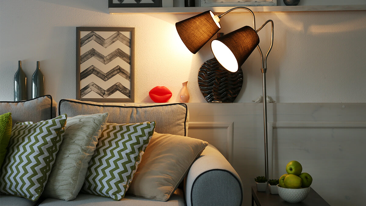 Lamp In Living Room